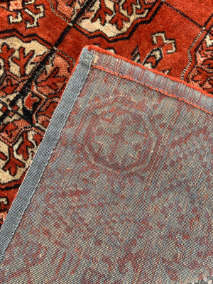A large russet velvet throw or 'Dutch tablecloth'