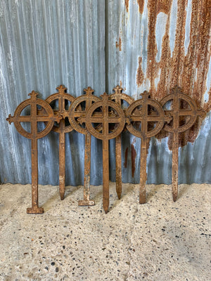 A cast iron grave marker - Moore