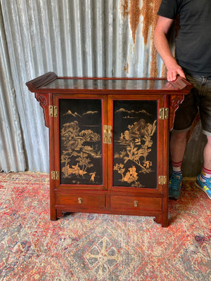 A Chinese altar cabinet