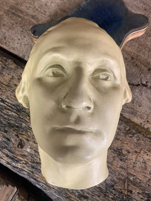 A life mask of George Washington after the antique by Houdon
