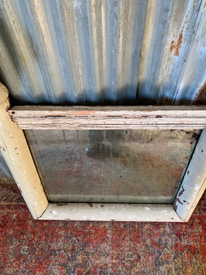 A large architectural salvage mercury mirror
