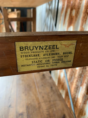 A set of original Brunyzeel shelves