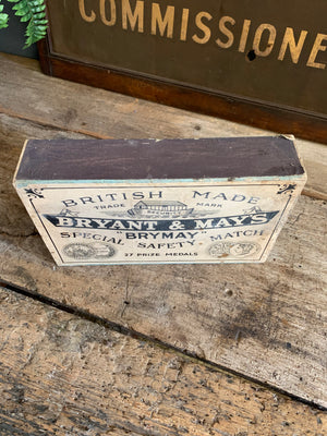 An oversized box of Bryant & May's matches