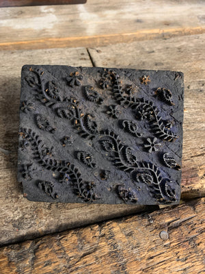 A large collection of hand-carved wooden printing blocks