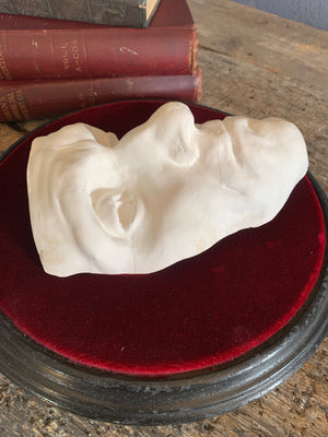 A plaster study from Les Bourgeois de Calais by Rodin