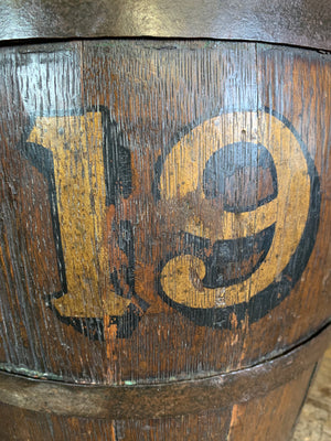 A shop display barrel - No.19