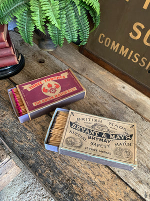 An oversized box of Bryant & May's matches