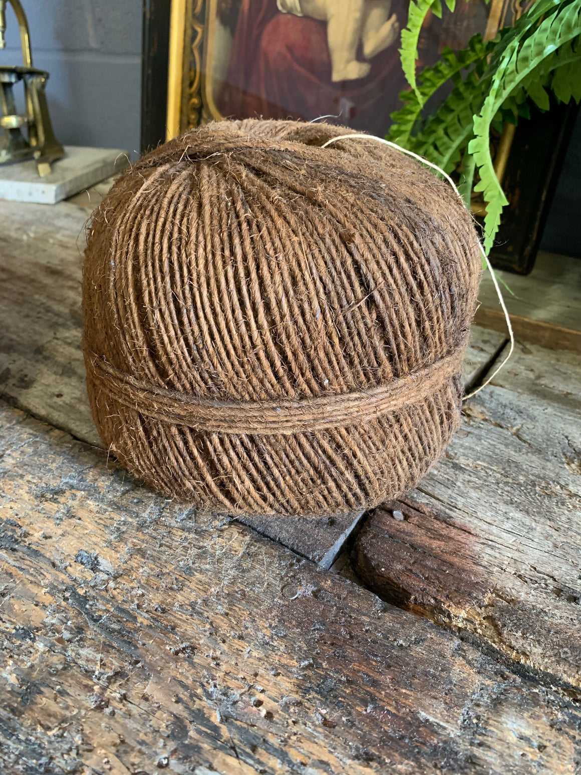 A large Victorian ball of twine