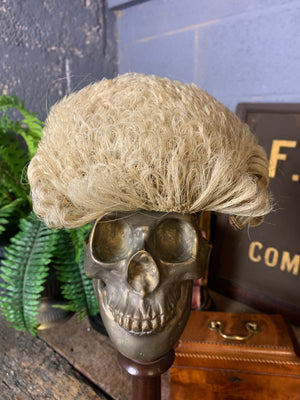 A traditional barrister's wig